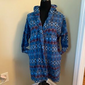 NWOT Cuddl Duds Navy Super Soft Cardigan/Sweater